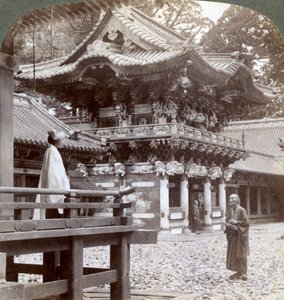 Yomeimon-Tor, buddhistischer Tempel von Yakushi, Nikko, Japan, 1904