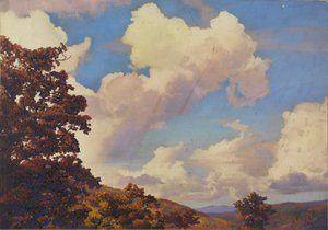 Herbstliche Berglandschaft