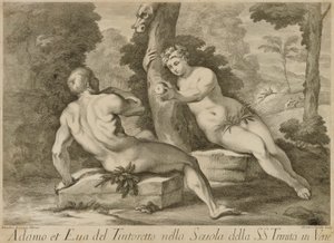 Adam und Eva von Unidentified
