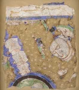 Bodhisattvas und Mönche, aus Höhle 224