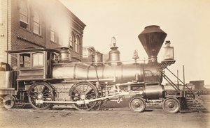 Pennsylvania Railroad Lokomotive in der Altoona Reparaturwerkstatt von Unidentified