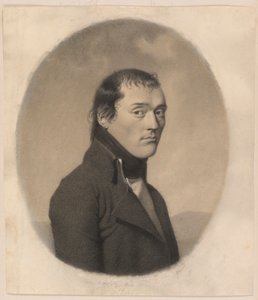 Büste eines jungen Mannes im Profil mit Ohrring von Unknown