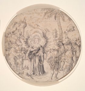 Circe verwandelt die Männer des Odysseus in Tiere von Unknown