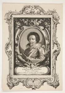 Frederic Henry, Prinz von Oranien, gestorben in Den Haag, am 14. März 1677, im Alter von 63 Jahren