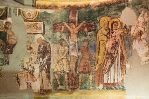 Jaca, Spanien. Romanische Kunst.