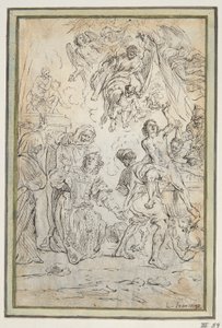 Martyrium des Heiligen Johannes des Täufers und des Heiligen Laurentius