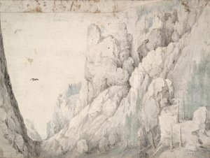 Gebirgige Landschaft von Unknown