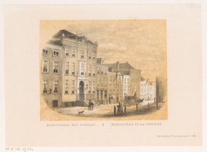 Altes Kriegsministerium in Den Haag von Unknown