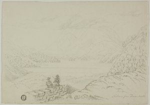 Skiddaw vom Derwentwater von Unknown