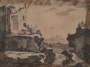 Tempel von Tivoli von Unknown