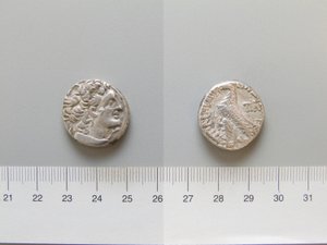 Tetradrachme von Ptolemaios XII., König von Ägypten aus Ägypten