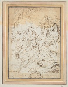 Die Enthauptung der Heiligen Katharina von Alexandria von Unknown