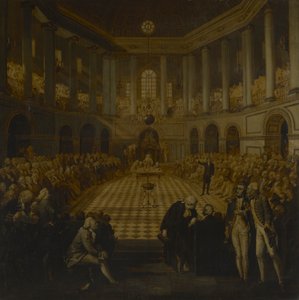 Das irische Parlament von Unknown