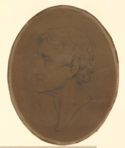 Thomas Jefferson - nach Gilbert Stuart Porträt in Monticello von Unknown