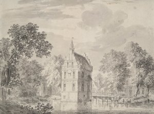 Ansicht von Schloss Crayestein, Holland
