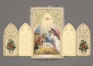 "Frohe Weihnachten", Weihnachtskarte