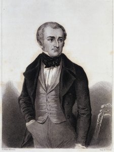 Adolphe Thiers (1797-1877) - Gravur in „Geschichte des politischen und privaten Lebens von Louis Philippe“