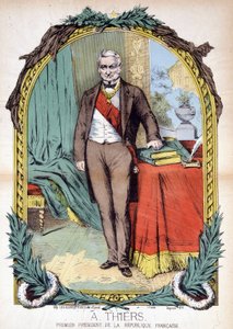 Adolphe Thiers (1797-1877), französischer Politiker, Journalist und Historiker. von Unknown artist