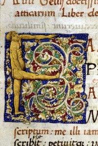 Alphabet: miniaturisierter Buchstabe F