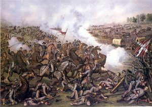 Amerikanischer Bürgerkrieg (1861 - 1865): Schlacht von Five Forks (Virginia) am 1. April