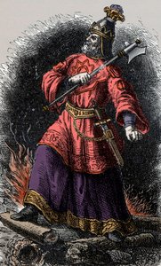 Attila der Hunne - Attila (395-453) König der Hunnen von Unknown artist