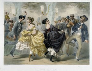 Ball in der Closerie des Lilas, um 1860