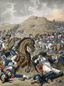 Schlacht von Moskau (auch Schlacht von Borodino), Eroberung der Redoute von Unknown Artist
