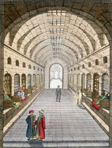 Basar (Souk) von Tunis, Tunesien von Unknown artist