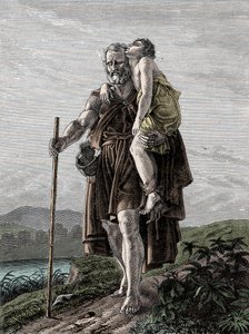 Belisarius - der byzantinische General Belisarius (Flavius Belisarius, 500-565) von Unknown artist