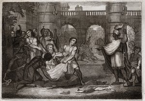 Bibel von Royaumont, Altes Testament: Jeremia der Prophet. Illustration von 1811 von Unknown artist