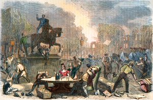 Bristol-Unruhen von Unknown artist