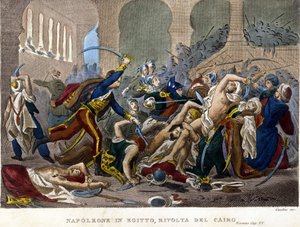Ägyptenfeldzug (1798-1801), Napoleon in Ägypten: Kairoer Aufstand
