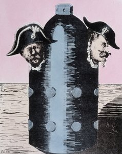Karikatur über die Pariser Kommune: „Die Ostereier der Pariser“ Jahr 1871