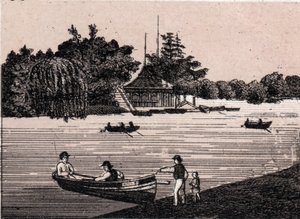 Chicago, Vereinigte Staaten: Blick auf den Central Park von Unknown artist