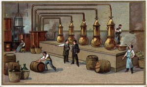 Chromolithografie aus dem späten 19. Jahrhundert