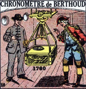 Chronometer von Ferdinand Berthoud, Schweizer Uhrmacher