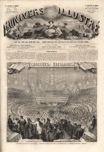 Cirque Napoleon (heutiger Winterzirkus, Rue Amelot, Paris) - Klassisches Musikkonzert am Sonntag, den 3. November