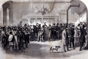 Bürgerkrieg (1861 - 1865), Amerikanischer Bürgerkrieg. Anti-Konskriptionsaufstände vor den Befreiungsbüros. New York von Unknown artist