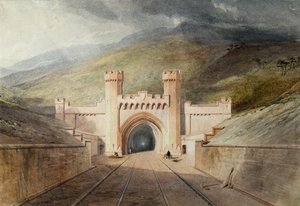 Clayton Tunnel Eisenbahnportal