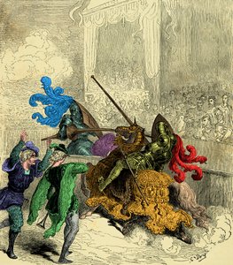 Graf Gabriel de Montgomery verwundet König Heinrich II. tödlich während eines Turniers am 30. Juni