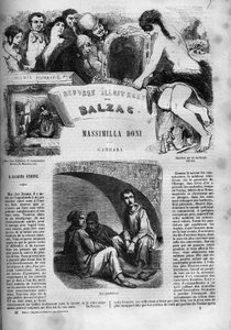 Titelblatt für den Roman „Massimilla Doni“