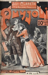 Cover des Romans „Puyjoli“ (1890) von Jules CLARETIE (1840-1913). von Unknown artist
