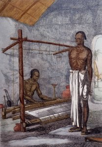 Kultur, Zivilisation und indische Gesellschaft: der Weber in Indien von Unknown artist