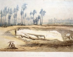 Entdeckung des Kolosses von Memphis, Altes Ägypten