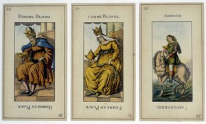 Wahrsage-Tarotkarten, Anfang 19. Jahrhundert (?) von Unknown artist