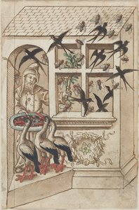 Habe keine Schwalben unter demselben Dach [fol. 40 recto], um 1512-1514 von Unknown Artist