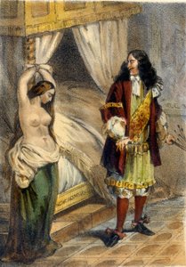 Donatien Alphonse Francois de Sade (1740-1814), besser bekannt als Marquis de Sade. Gravur aus dem frühen 19. Jahrhundert