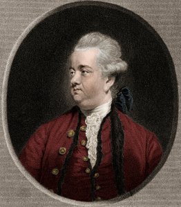 Edward Gibbon 1737-1794 - Stich - 19. Jahrhundert