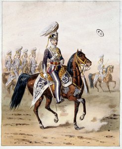Englische Armee in Indien: Kavallerie von Madras
