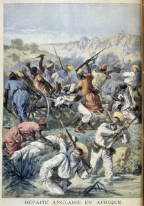 Englische Niederlage in Afrika - in „Le Petit Journal“ vom 05.03.1894 von Unknown artist